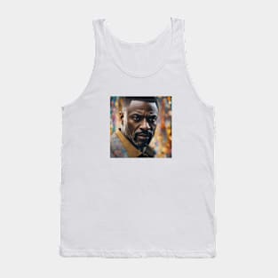 colorful picture with Idris Elba Tank Top